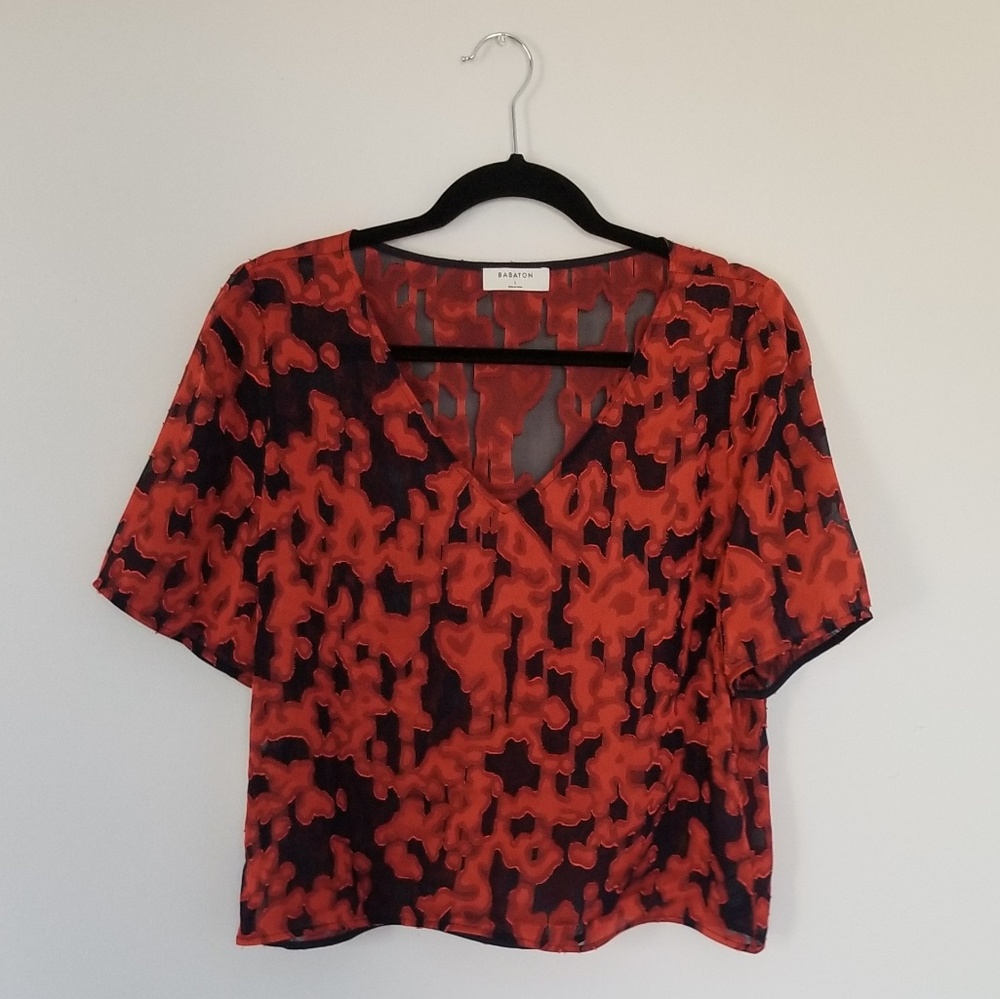 Aritzia Babaton Randy Blouse